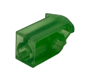Image of Bionicle 2007/8 Eye Stalk with Axle Connections (Resin-printed, trans-bright-green)