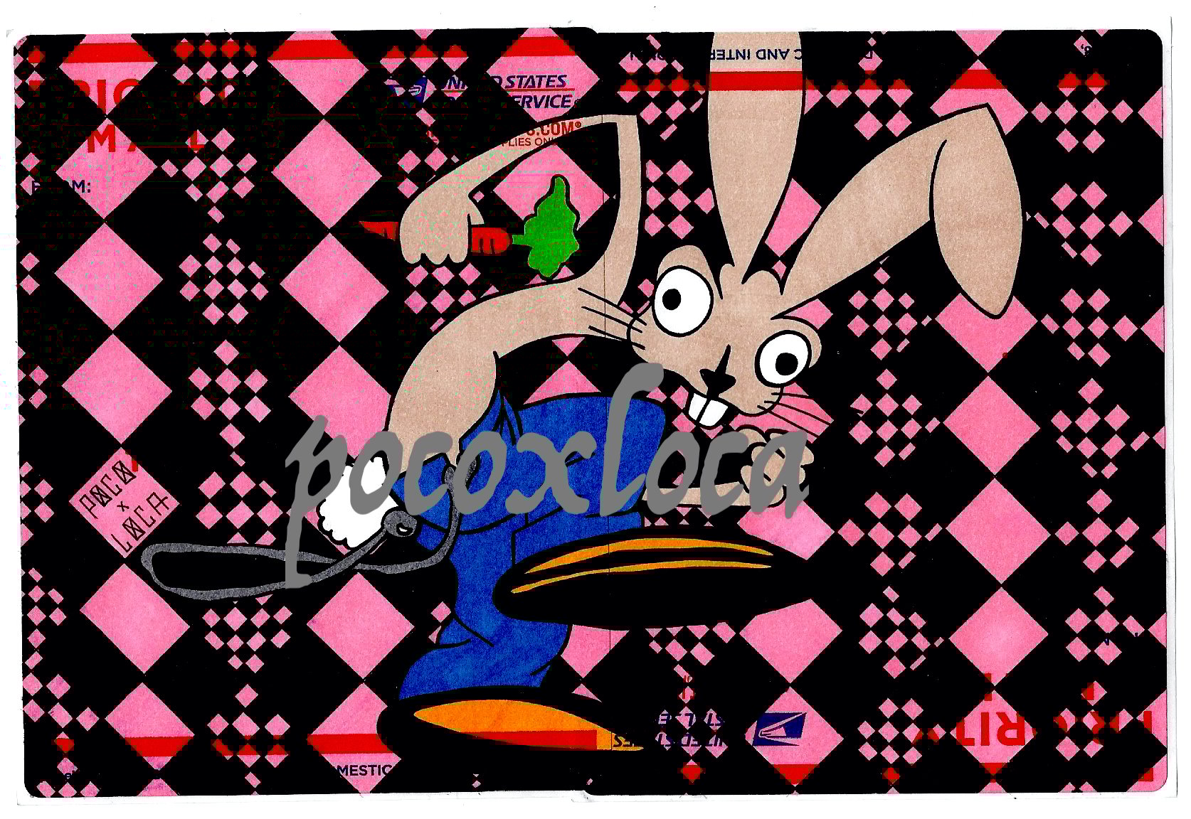 Blink 182 Logo Bunny