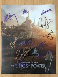Image 1 of The Rings of Power Cast Signed 14x11 Photo