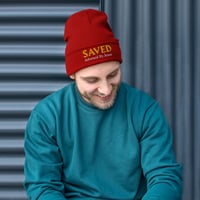 Image 4 of Saved Embroidered Beanie