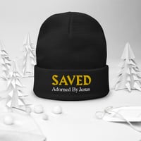 Image 3 of Saved Embroidered Beanie