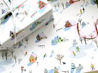 Image 1 of Wintery Gift Wrap ( 2 sheets and Gift Tags)
