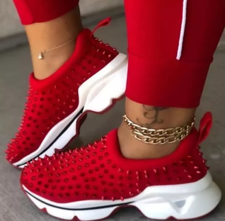 Spikey Tennis Shoes  Image 2