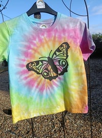 Pastel spiral butterfly ~ all ages