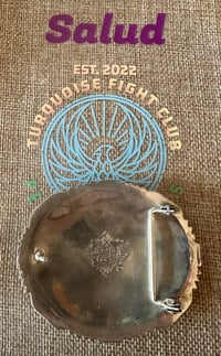 Image 8 of Ben Begay Belt buckle & new leather belt 