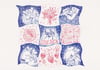 Love Sick Risograph Print