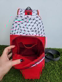 Image 4 of Black flag sling bag