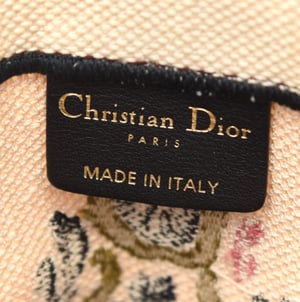Image of NEW DROP ðŸŽ‰ Authentic Preloved Christian Dior Canvas Embroidered Geometric 
