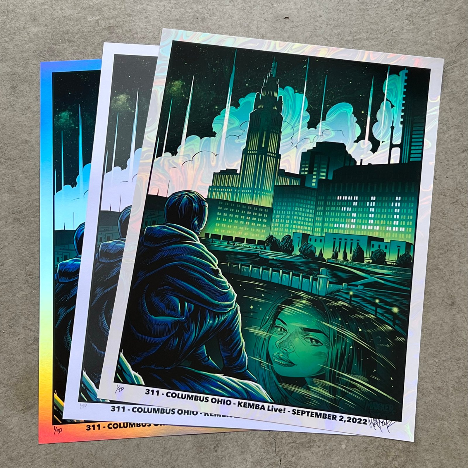 F4D Studios — 311 Columbus Posters