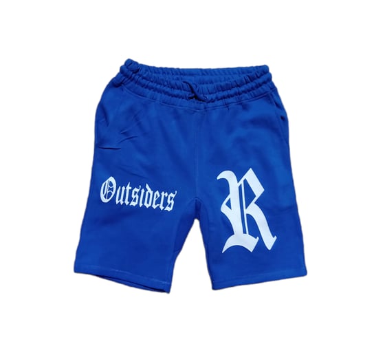 Image of Rebel Outsiders " Blue " Shorts 