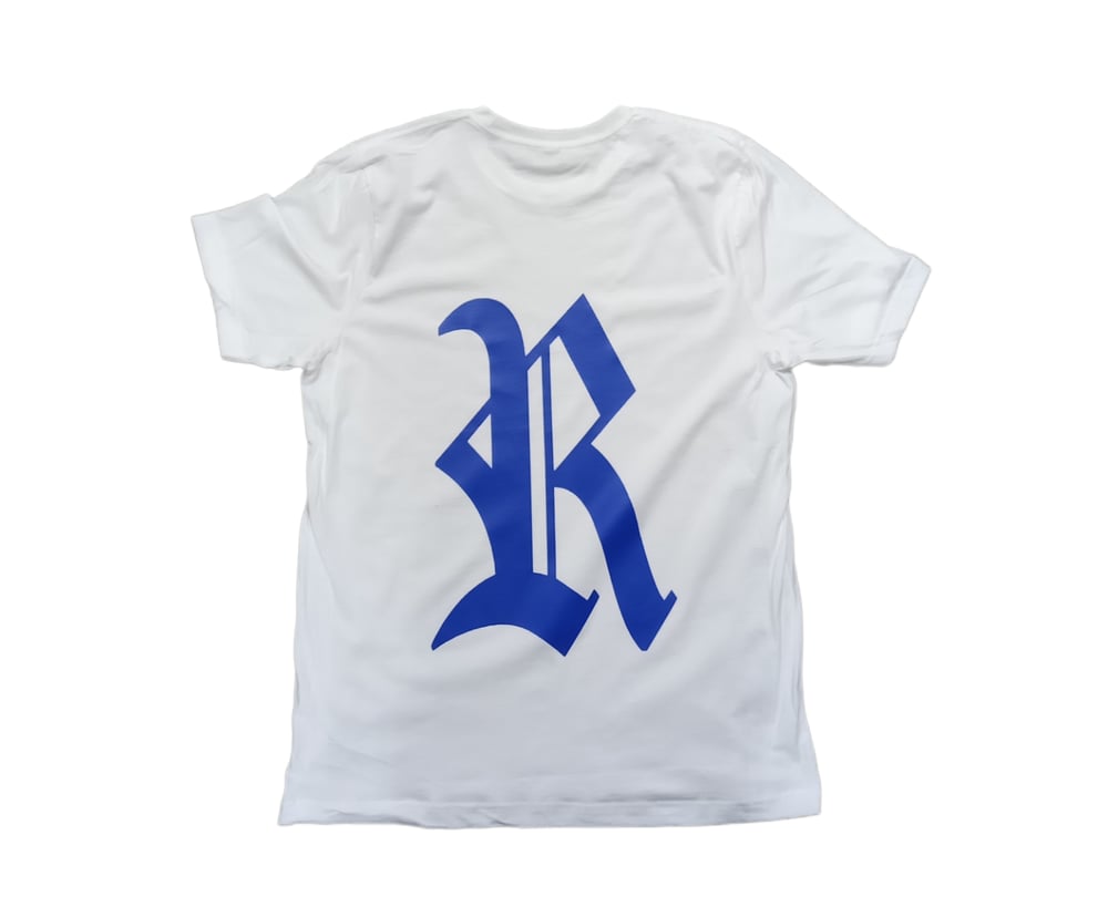 Image of Rebel Outsiders " White Blue " Shirt 