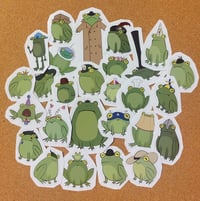 Image 2 of Frogs in Hats Surprise Sticker Packs