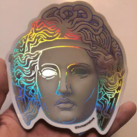 MEDUSA HOLOGRAPHIC STICKER