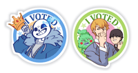 {Last Chance} Tumblr Sexyman "I Voted" Stickers