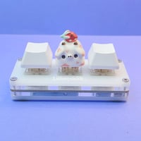 Image 1 of strawberry cow ceramic keycap-1