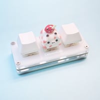 Image 4 of strawberry cow ceramic keycap-2