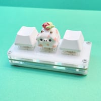 Image 4 of starwberry cow ceramic keycap-3