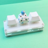 Image 3 of blueberry cow ceramic keycap-3