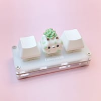 Image 3 of succulent cow ceramic keycap-1