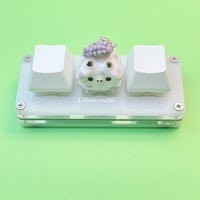 Image 3 of grape cow ceramic keycap