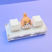 Image 3 of orange tabby cat ceramic keycap