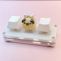 Image 2 of pug ceramic keycap