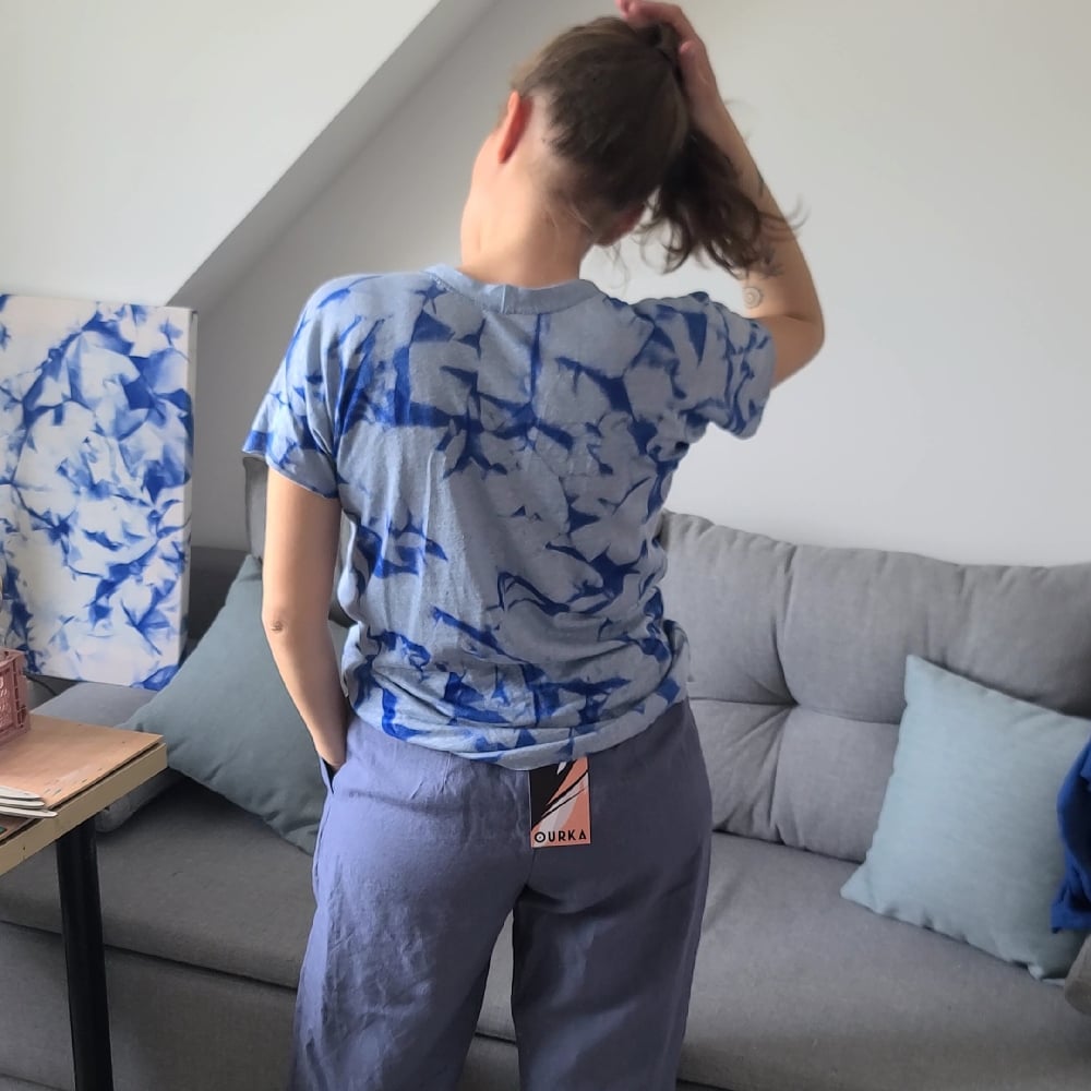 Image of T-shirt manches courtes marbré T.M