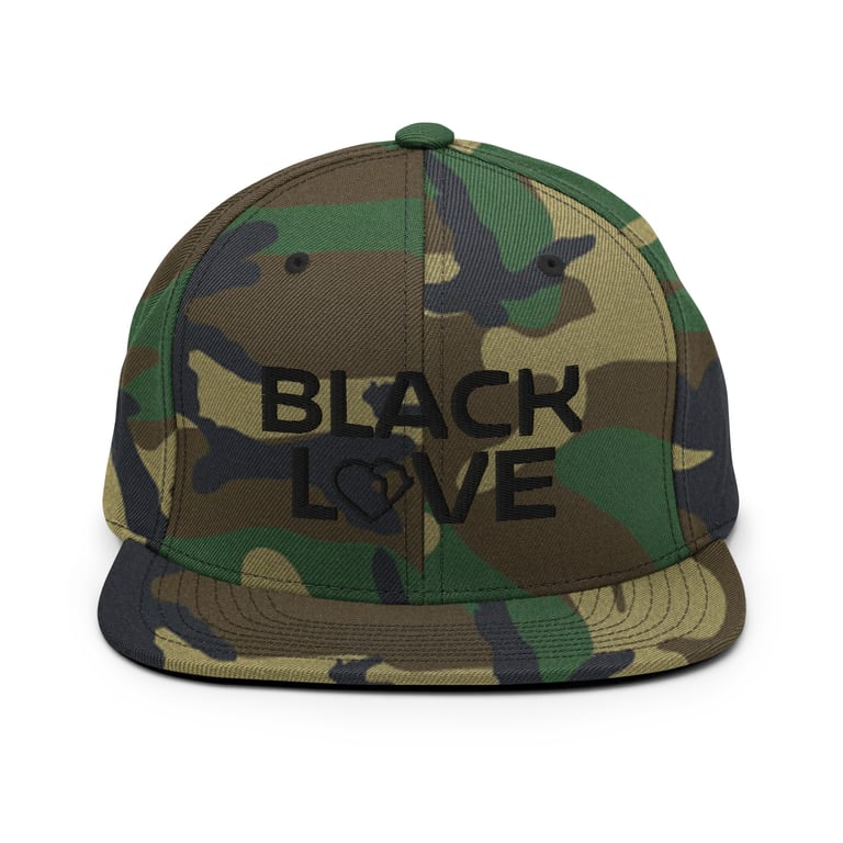 Black Love Hats | Snapback Hat Image 3