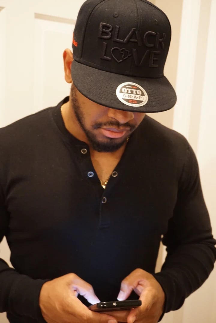 Black Love Hats | Snapback Hat Image 4