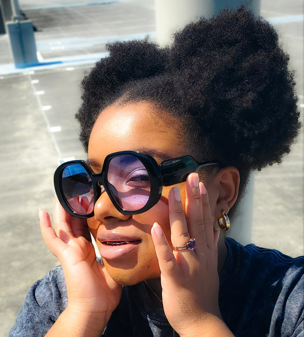 Image of Azure/Blush Sunnies