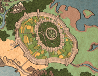 Image 3 of Avatar: The Last Airbender map (no labels)