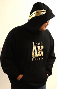 Image 1 of Black+ Gold Hoodies