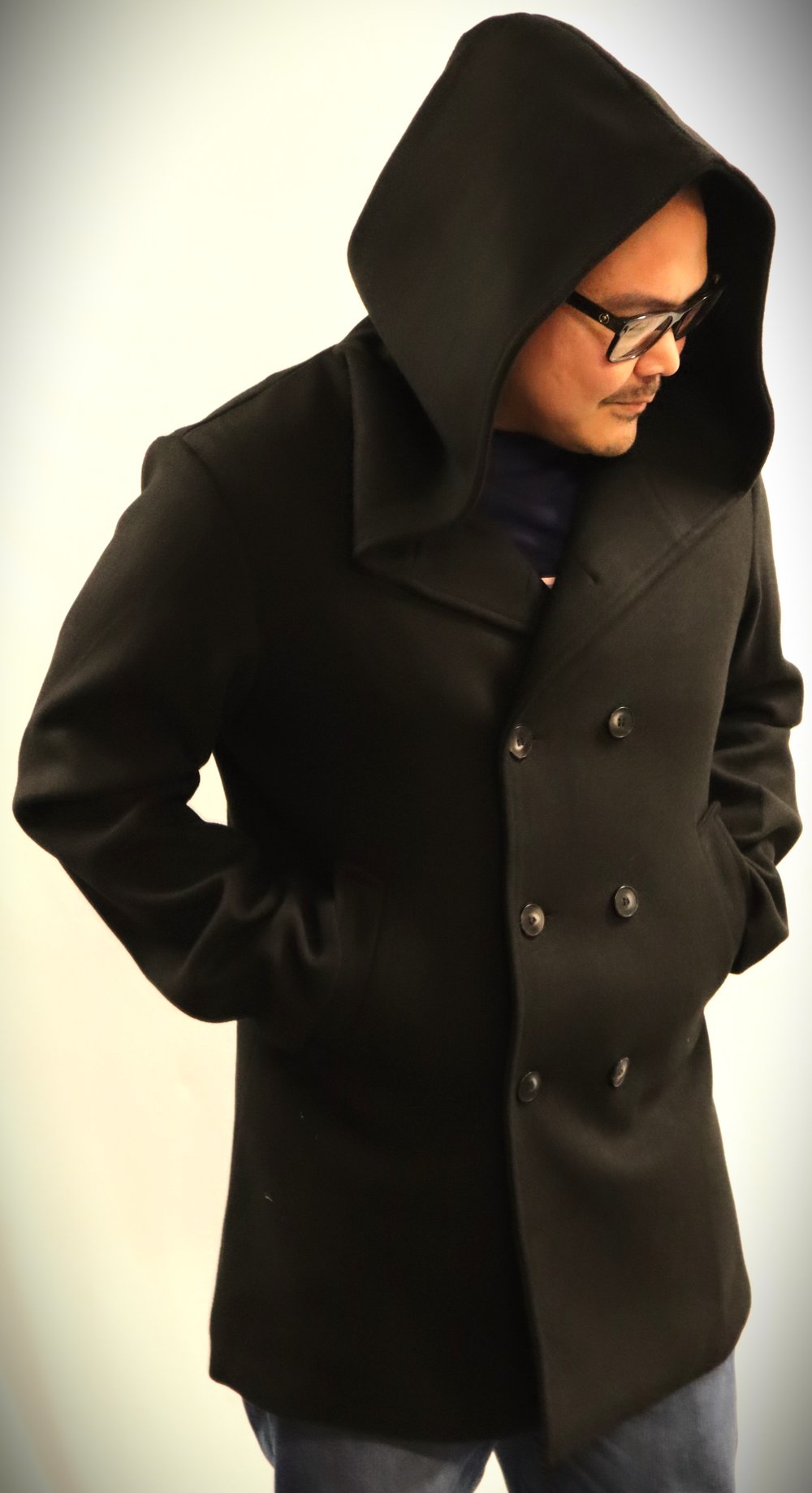 LoTF - Black Wool Coat