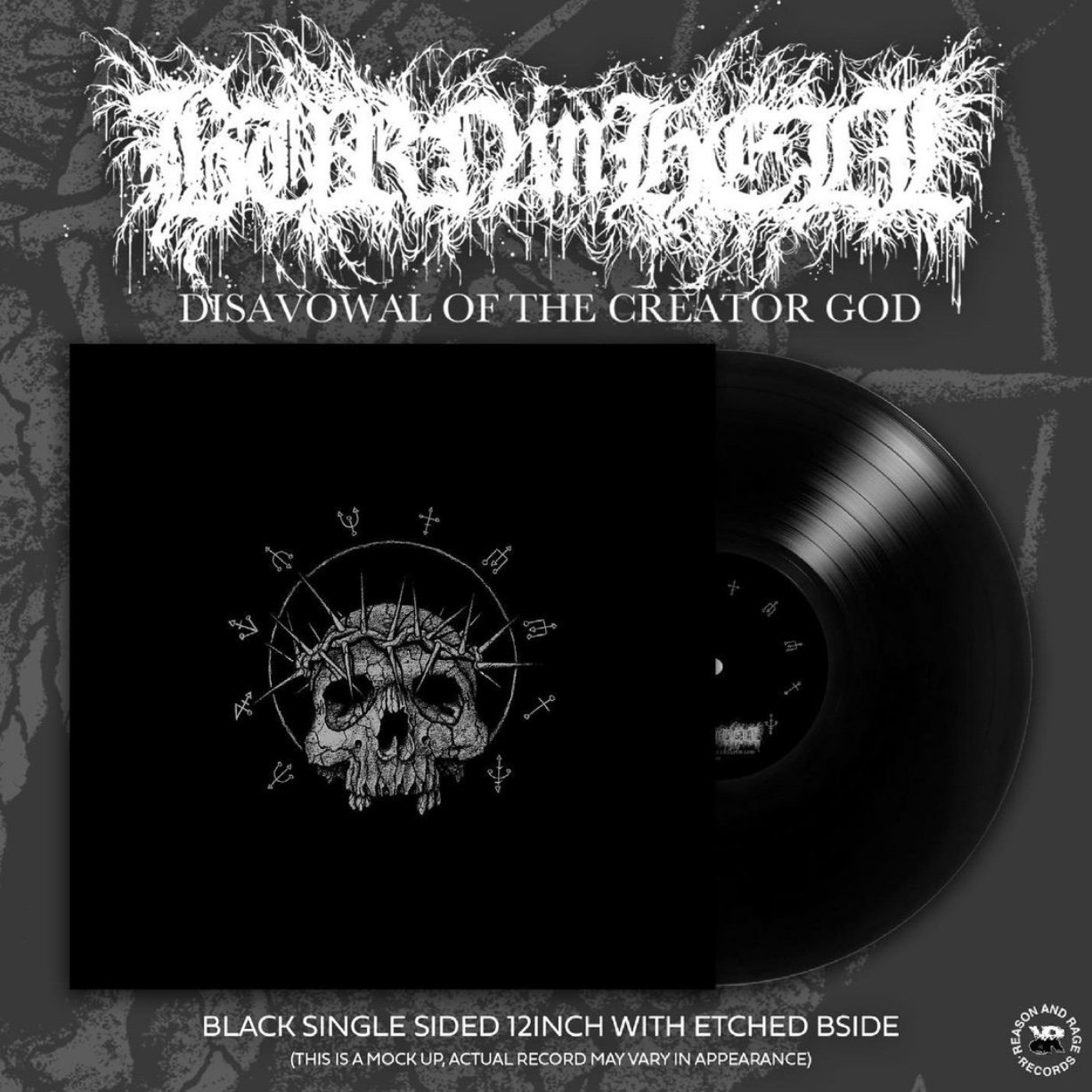 ‘DISAVOWAL OF THE CREATOR GOD’ LP