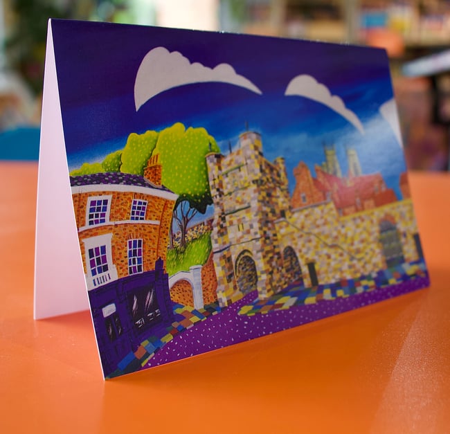York, Bootham Bar Greetings Card
