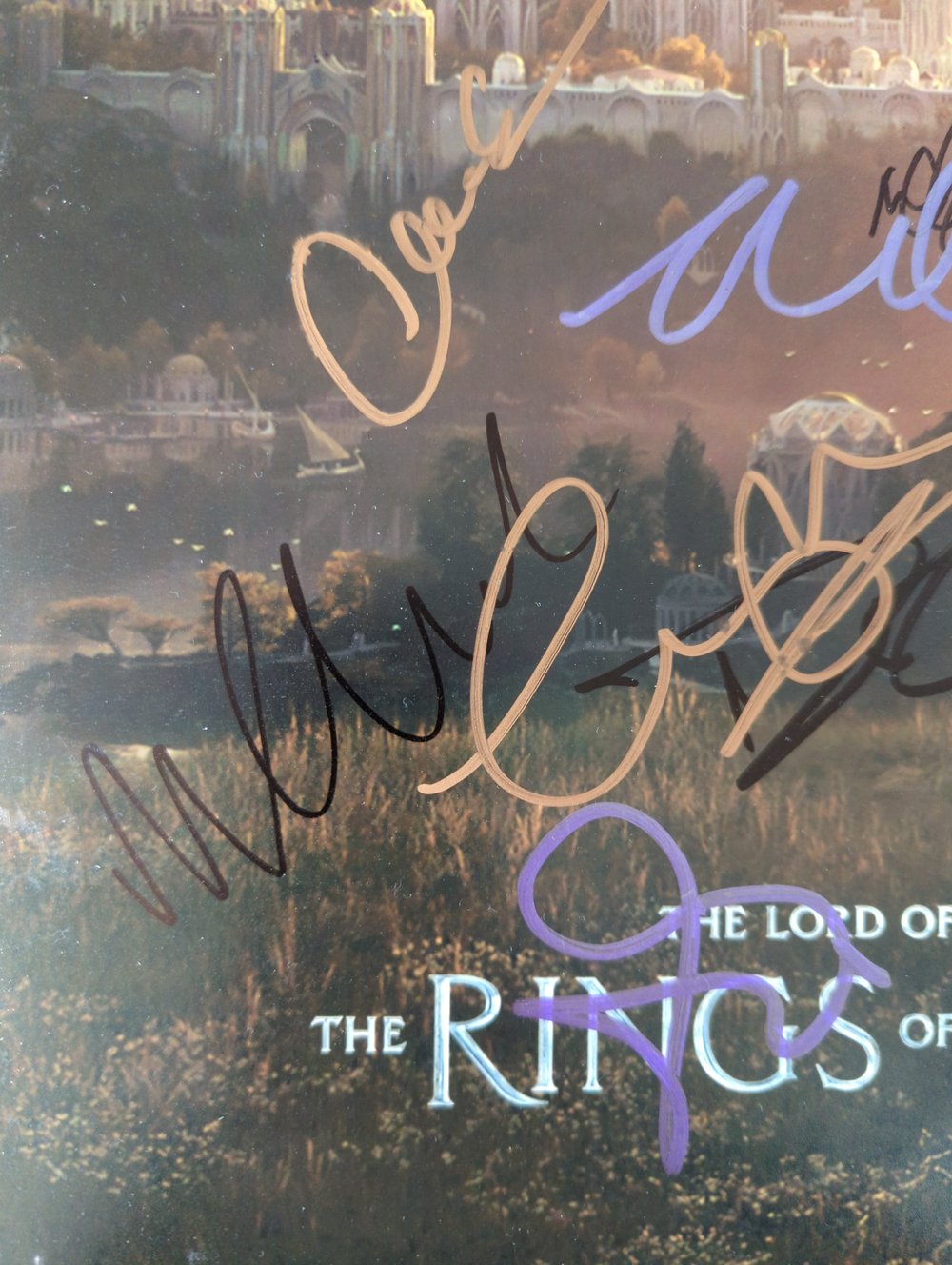 The Rings of Power Cast Signed 14x11 Photo