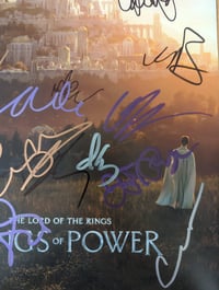 Image 5 of The Rings of Power Cast Signed 14x11 Photo
