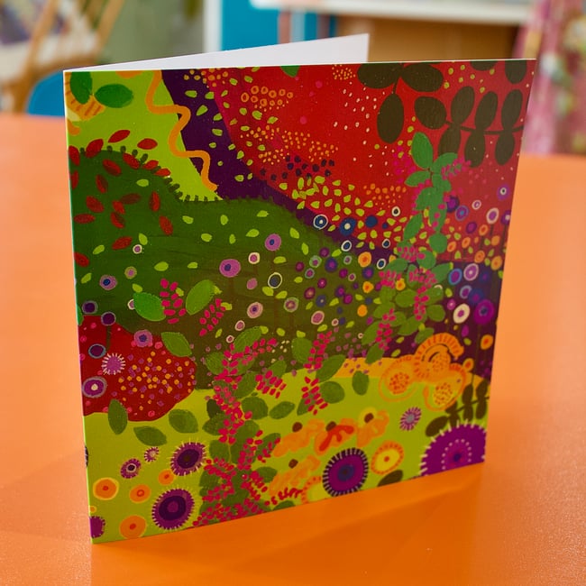 The Artists Garden Greetings Card