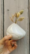 Florero craquele. Crackle flowerpot. 