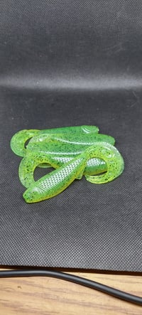 Image 1 of 5.4" Whip wad SB chartreuse pepper