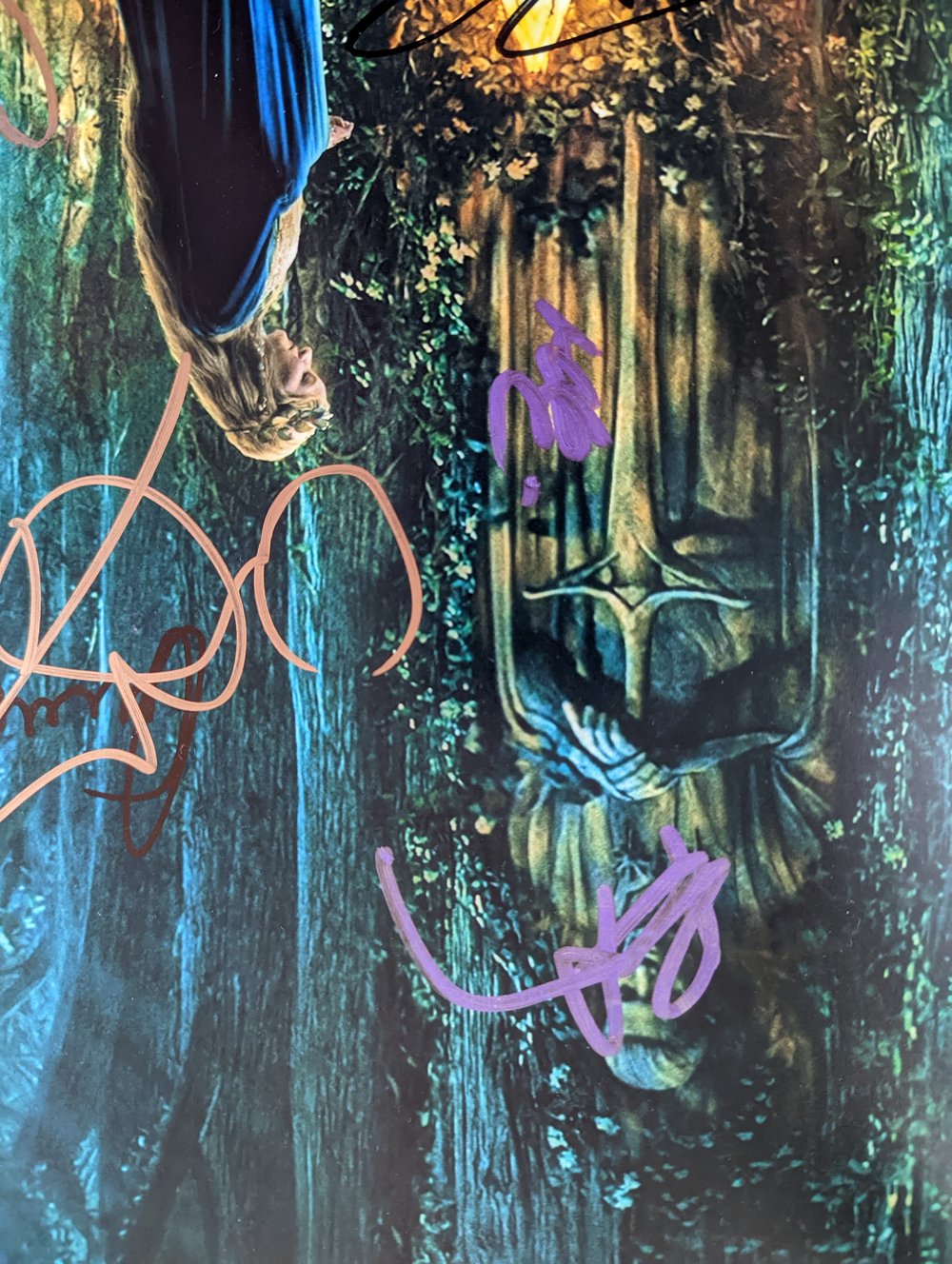 The Lord Of The Rings The Rings Of Power Cast signed