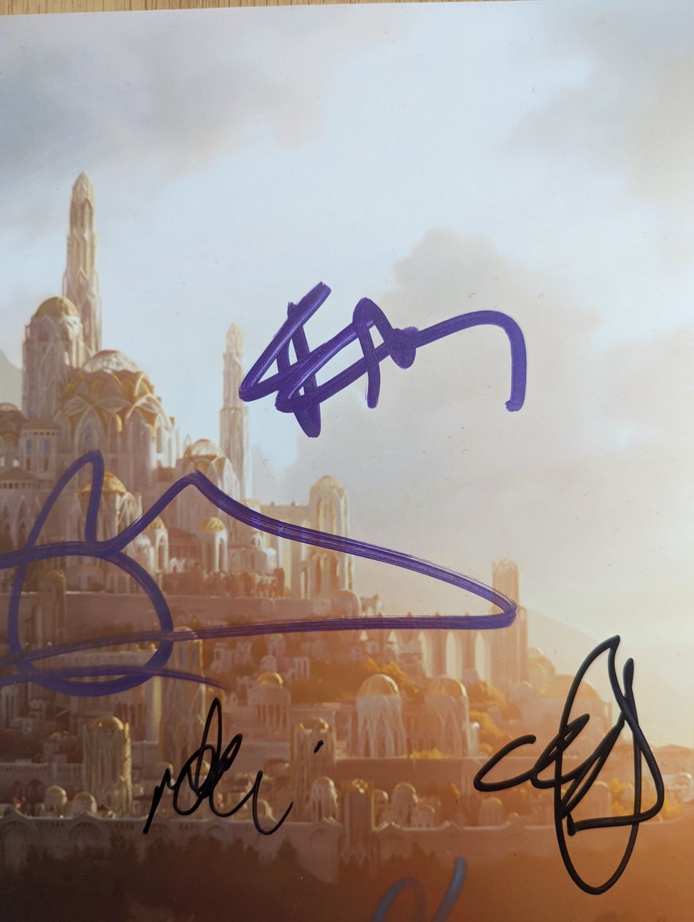 The Rings Of Power Multi Cast Signed 14x11 Photo
