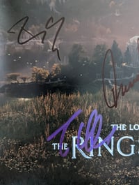 Image 5 of The Rings Of Power Multi Cast Signed 14x11 Photo