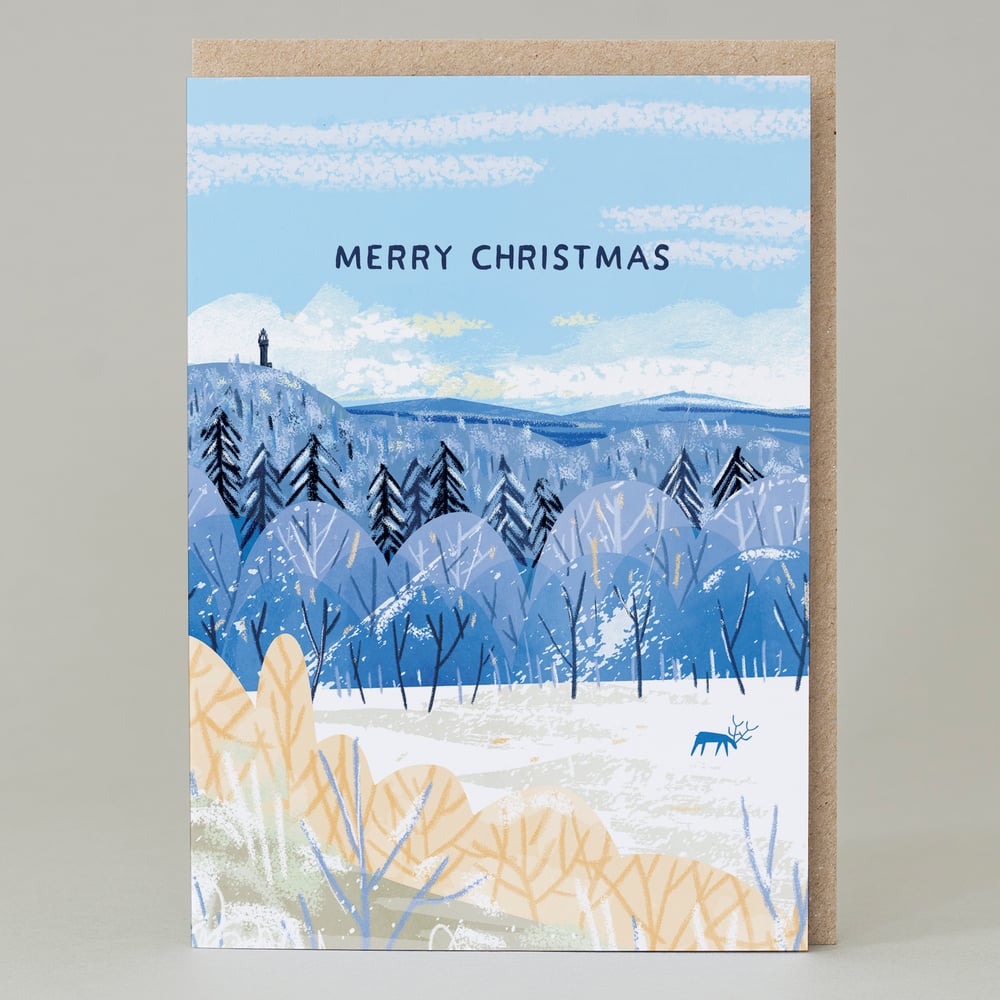 Image of Wallace Monument Christmas (Card)