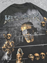 Image 5 of *Rare* Megadeth 1992 'Countdown To Extinction' Allover T-Shirt