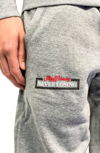 Image 3 of Stay Winning Mobb Meeting Gray Joggers 