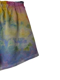 Image 13 of M 100% Cotton French Terry Sweatsuit Set in Muted Euphoria Spiral Ice Dye