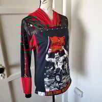 Image 2 of The Partisans punk rock hooded bondage top