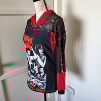 Image 3 of The Partisans punk rock hooded bondage top