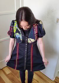 Image 5 of Metallica mini dress size S-M. Petite
